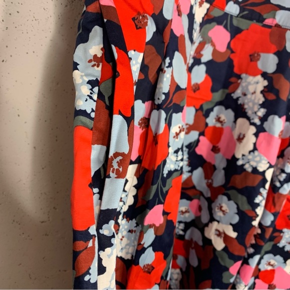 Boden Clemmie Floral Fit & Flare Dress Size 10 Petite NWT - Picture 4 of 9